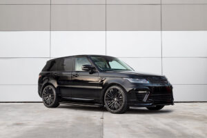 Urban range rover in city setting