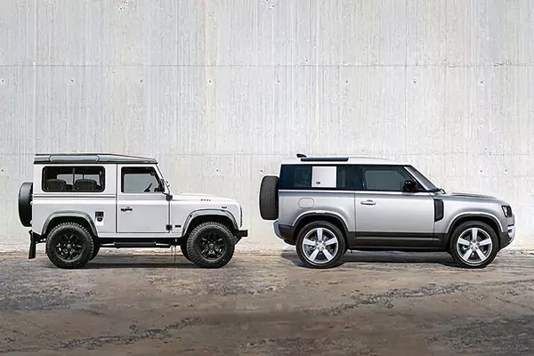 New vs Old Shape Land Rover Defender