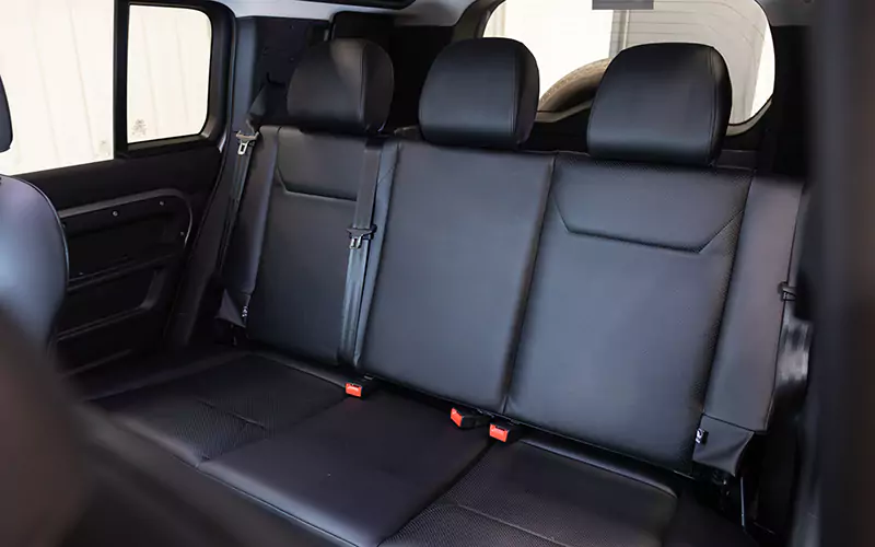 defender 110 rear seat conversion